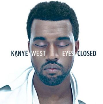 Kanye West Eyes Closed